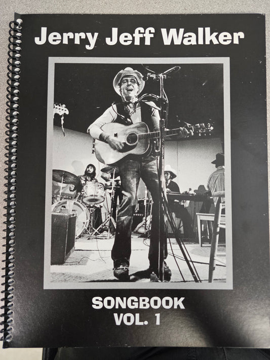 Jerry Jeff Walker Songbook Vol 1- Book