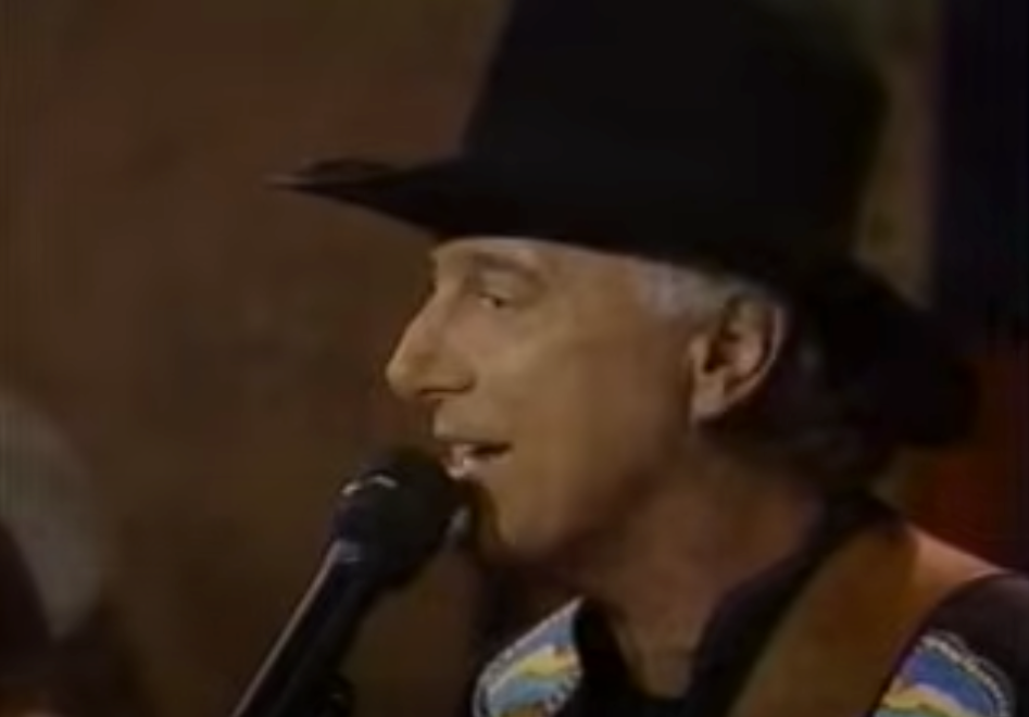 Load video: Jerry Jeff Walker on TNN - The Texas Connection, &quot;Navajo Rug&quot; in 1991